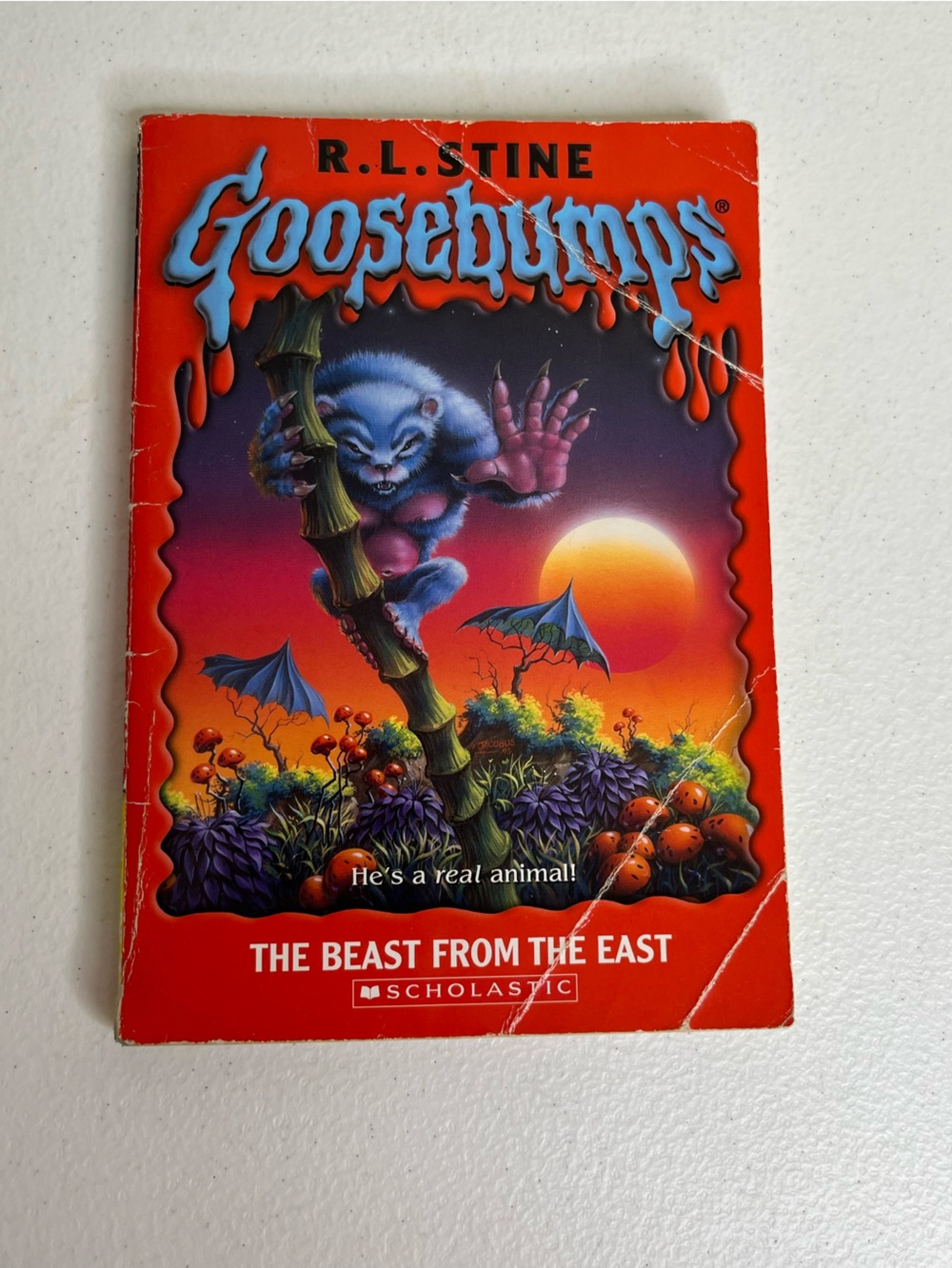 Goosebumps #43 Beast From The East First Edition 1996 Paperback Original Series